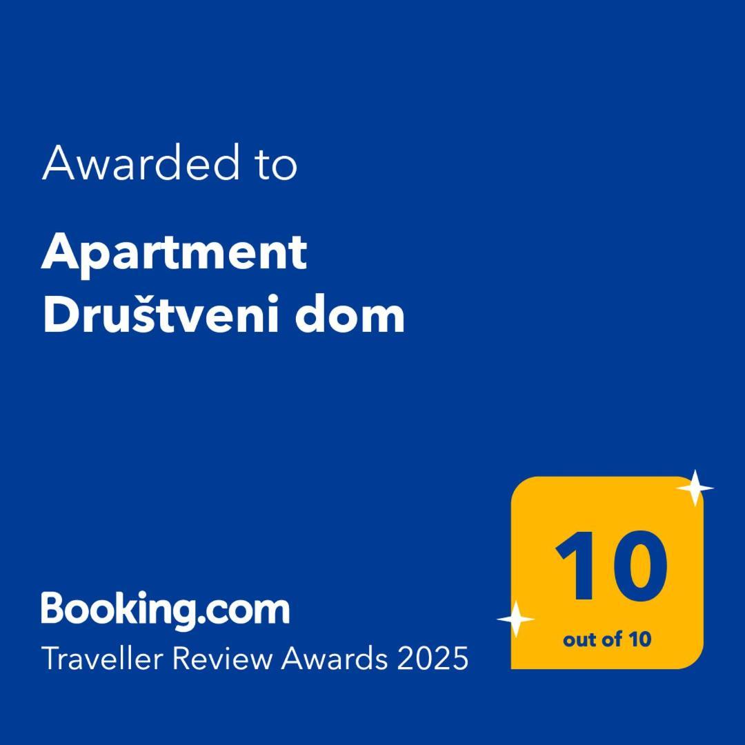 Apartment Drustveni Dom Saraievo Exterior foto
